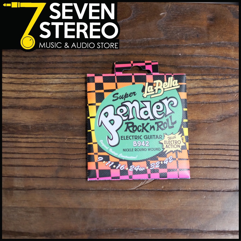 La Bella Bender B0942 Electric Guitar Strings 09-42 Senar Gitar Elektrik