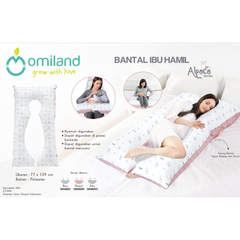 Omiland Bantal Ibu Hamil Alpaca Series 08202