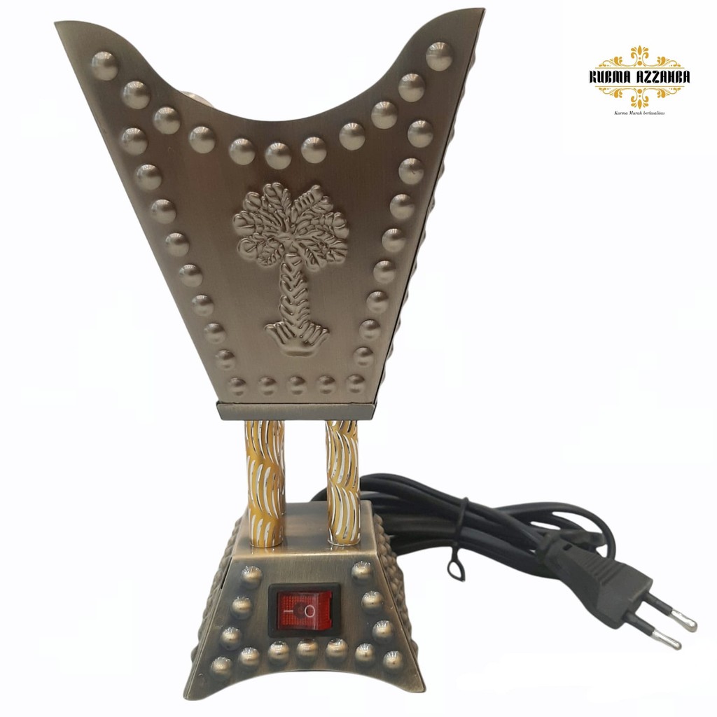 Prapen Elektrik / Incense Burner / Tempat Pembakar Dupa Elektrik Motif Pohon kurma