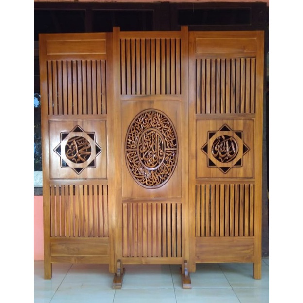 Sketsel Kaligrafi Ukir Jati Jepara