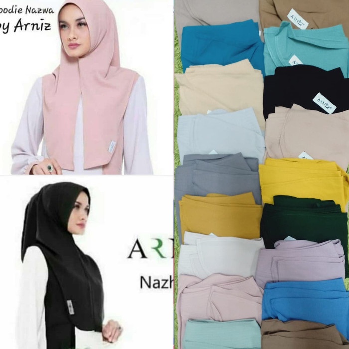 Jilbab Hoodie Nazhwa Ori by Arniz