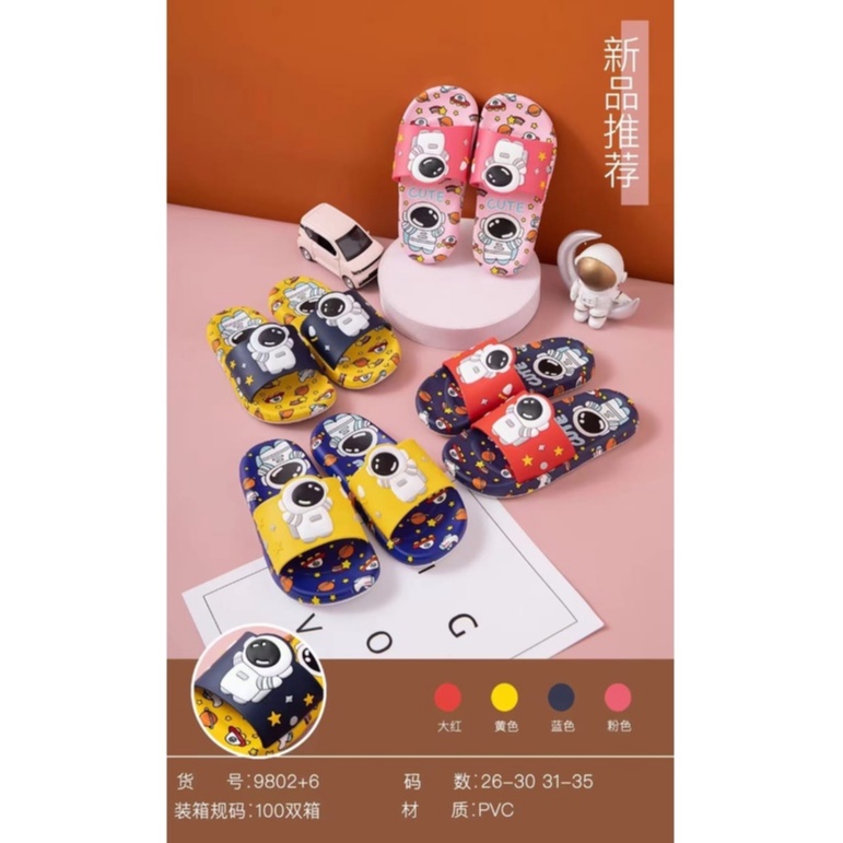 ☀CAMILO☀ SA026 SANDAL ANAK ASTRONOT SANDAL ANAK /SENDAL ANAK / SANDAL BAYI / SANDAL CUTE UNISEX CUTE SEPATU ANAK IMPORT