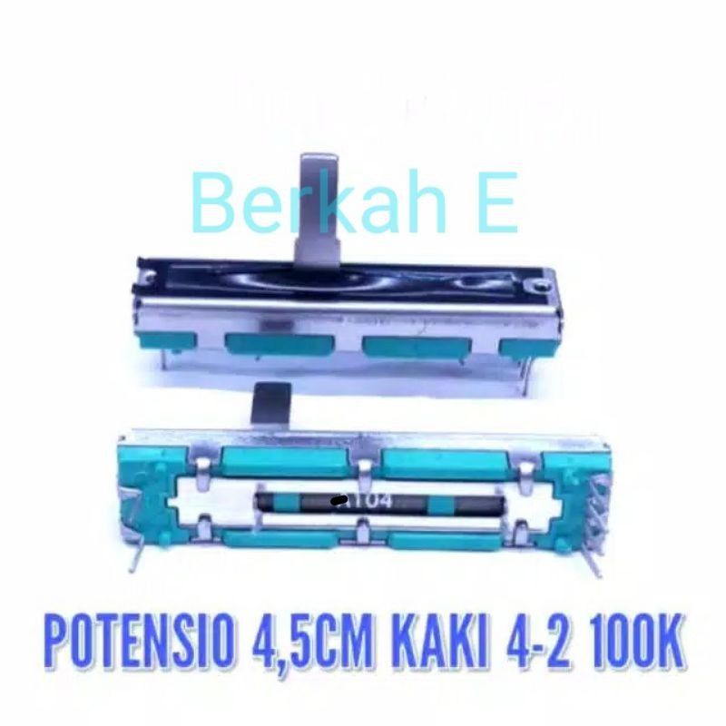 Potensio Geser 4,5cm Kaki 4-2 B104-100K