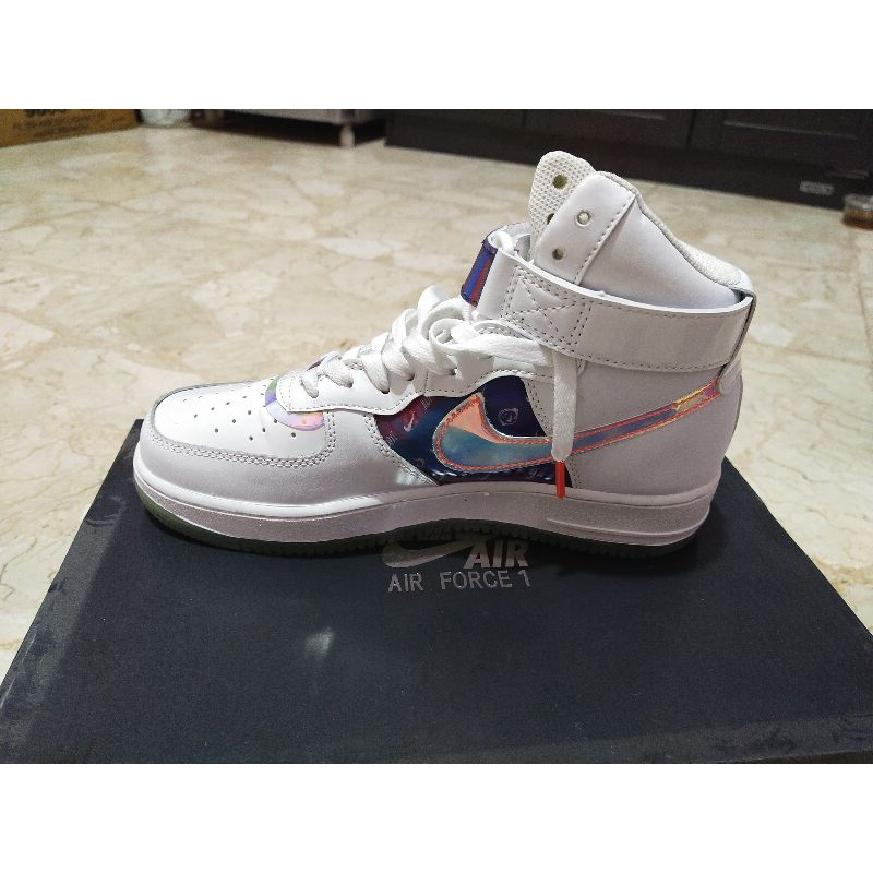 Sepatu Nike AF1 high Have A Good Game Glow In The Dark