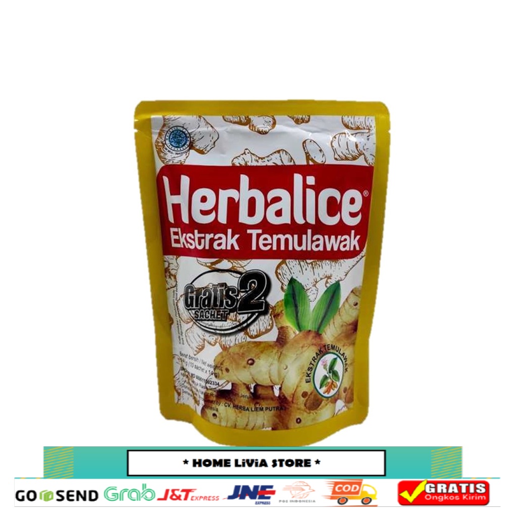 

Herbalice Minuman Ekstrak Temulawak Original 140 gr