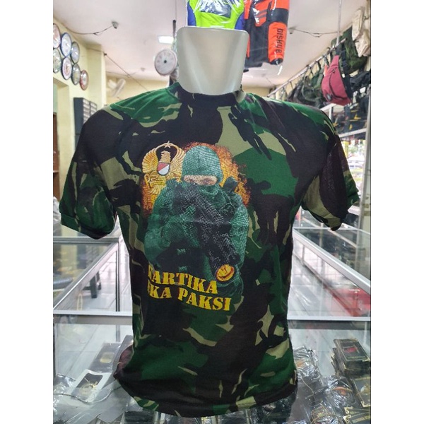 kaos loreng TNI AD Besar | kaos oblong loreng TNI AD  | kaos dalam loreng TNI AD