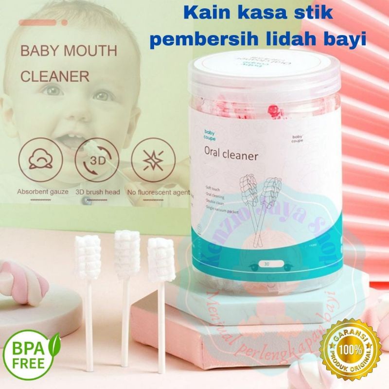 kain kasa stik pembersih mulut bayi