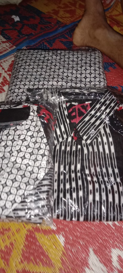 Batik Couple Keluarga Sania Ruffle Ori Ndoro Jowi Dnt Motif (terbaru)