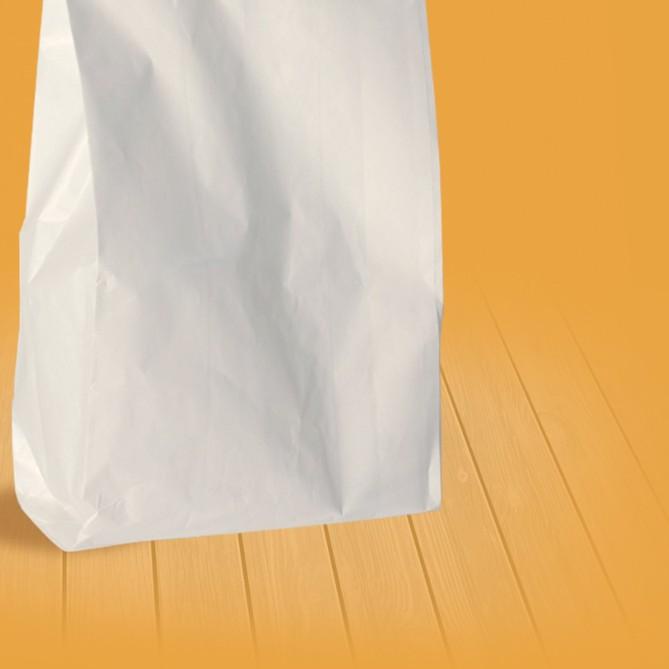 

(Isi 100) Paper Bag / Kantong Kertas Polos 13x8x24 Murah