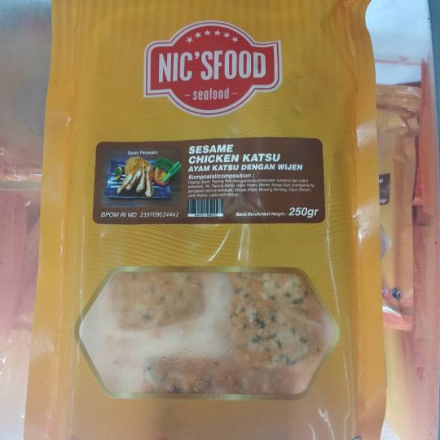 

SESAME CHICKEN KATSU 500gram
