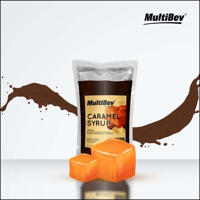 

MULTIBEV POUCH CARAMEL SYRUP - SIRUP KARAMEL 1 LITER