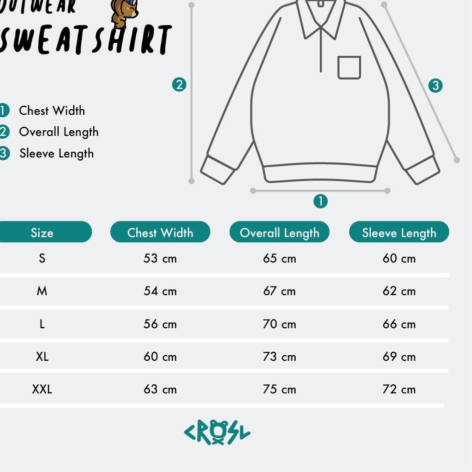 Bagus Dipakai.. CRSL Chilo Polonian Sweatshirt | Green