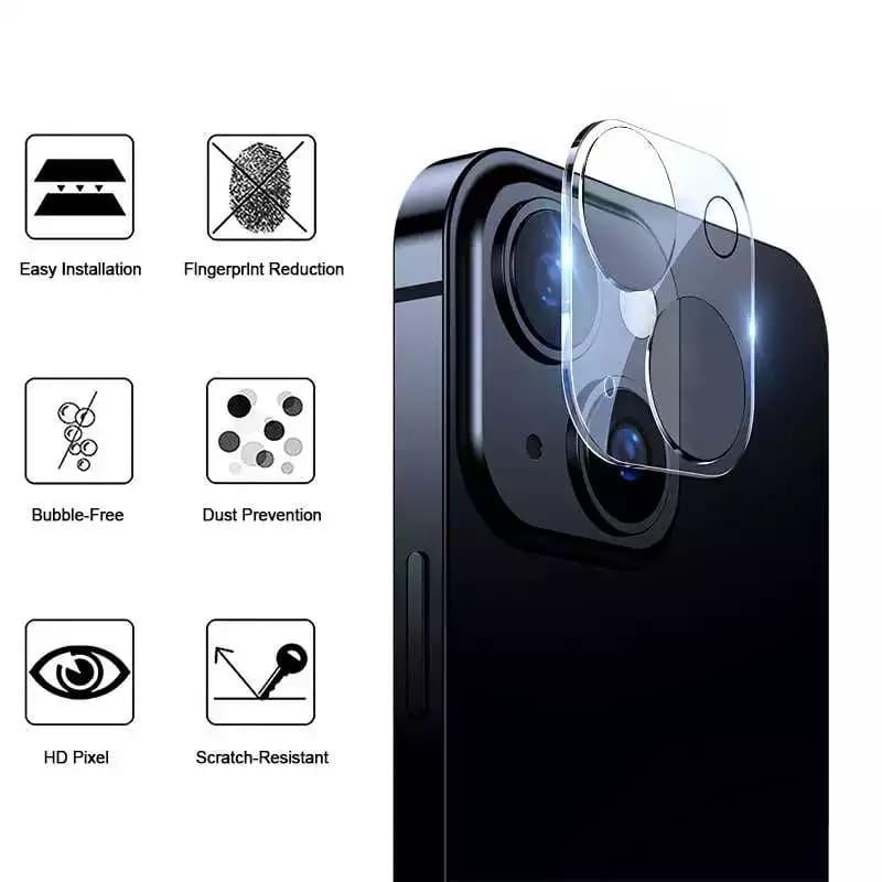 iPHONE 13 / 13 PRO MAX / iPHONE 13 PRO / iPHONE 13 MINI / IPHONE 12 PRO MAX FULL COVER anti gores KAMERA lens protector CLEAR