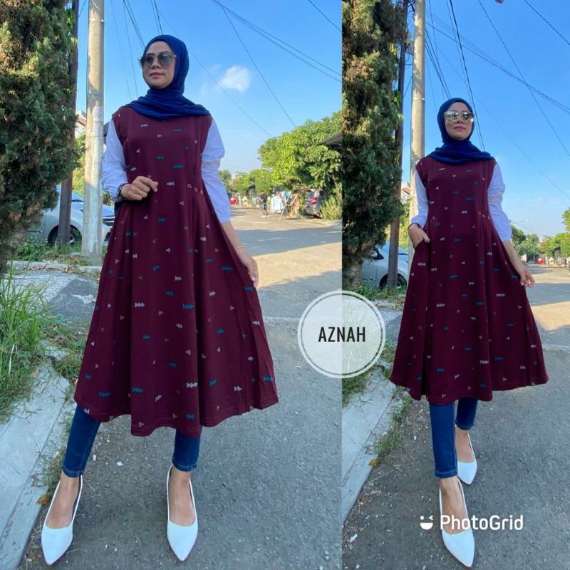 LONG TUNIK DIANA DENIM by Fera Busana (ZURA)