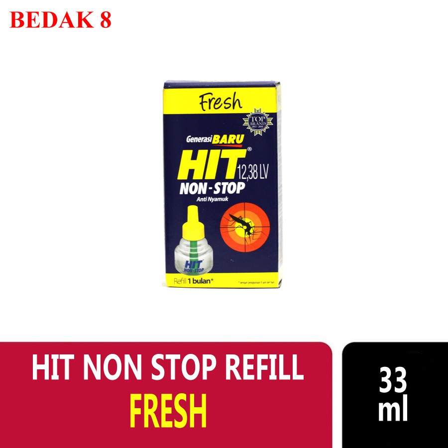 Hit Non Stop Refill 33 ml | Clasic | Floral | Fresh