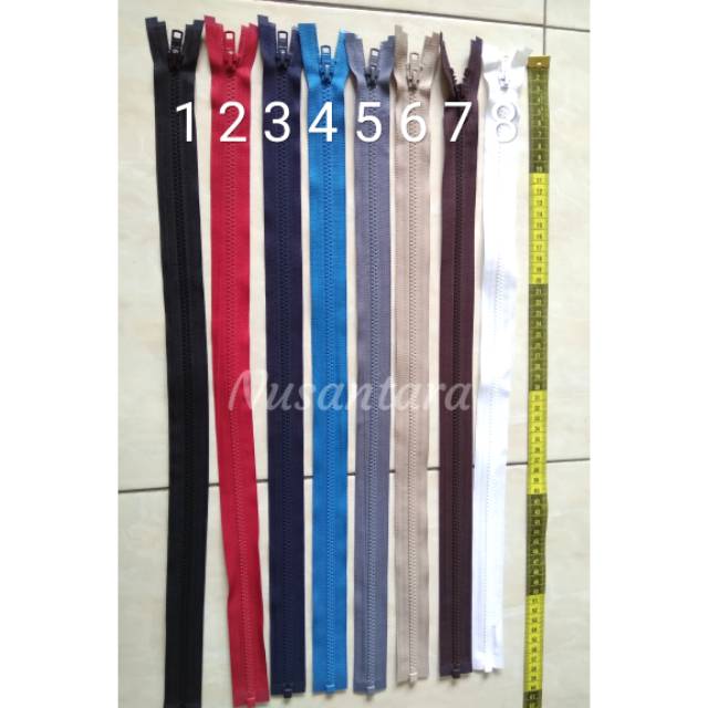 Resleting/Risleting/Zipper Jaket YKK 55cm / 22&quot; satuan