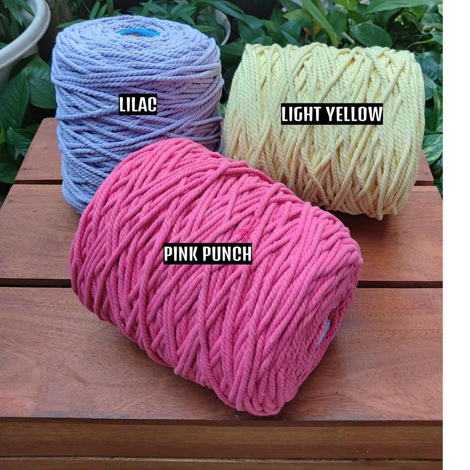

NTT Tali Katun Warna Super | Tali Macrame ❆ _