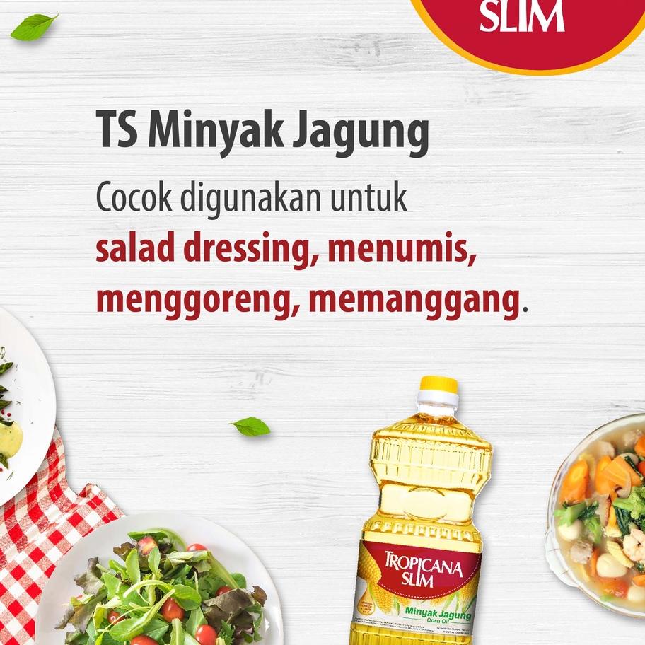 

Promo - GRATIS Sweetener Lemongrass - Twin Pack Tropicana Slim Minyak Jagung 946ml - 100% Pure Corn Oil ✔