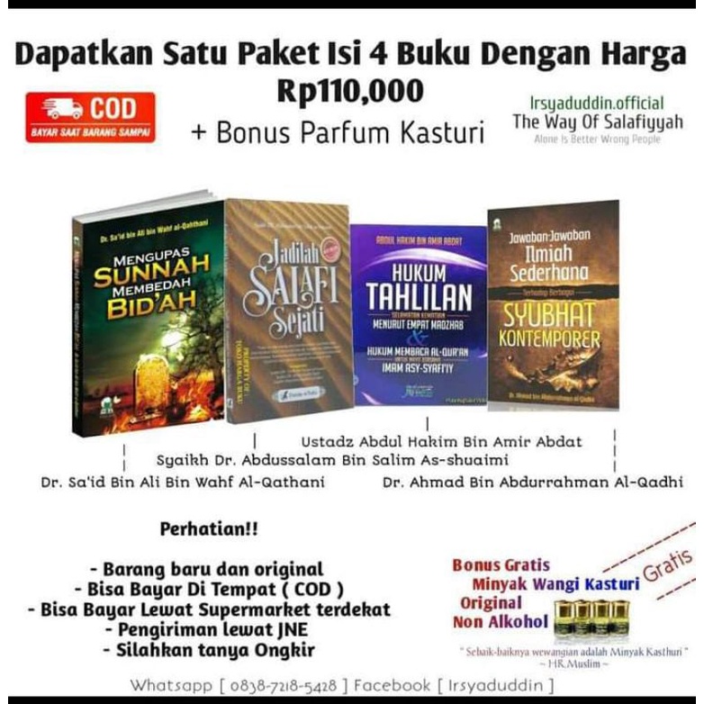 

1 Paket buku manhaj salaf