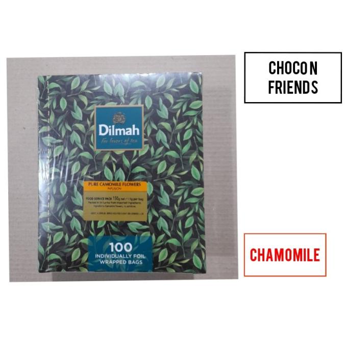 

[ COD ] Teh Dilmah 100sachet Chamomile EKSLUSIF Kode 1029
