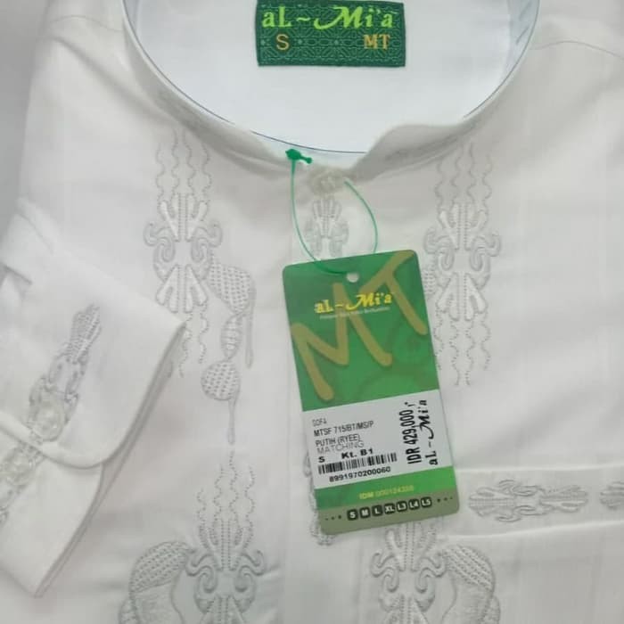 (Tp) Fashion Muslim Koko Al Haramain Couple Seri C07 Dewasa Size S M L XL B 644QY Baju Koko Almia MT