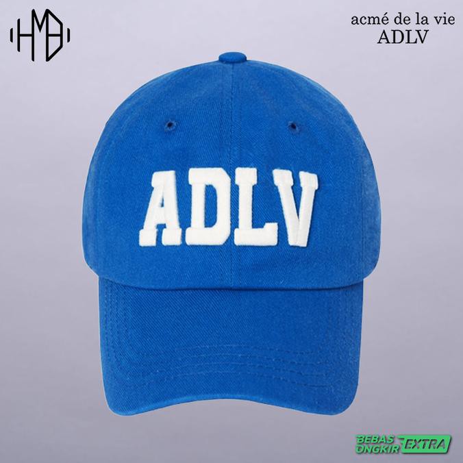 ADLV Acme De La Vie 3D Embroidery Logo Baseball Cap Blue