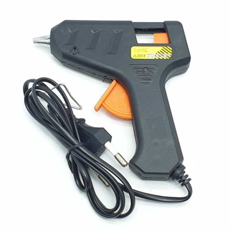 LMK GG-20W ALAT LEM TEMBAK (Lem Bakar 7mm) / GLUE GUN 20W LMK / LEM BAKAR LILIN CAIR