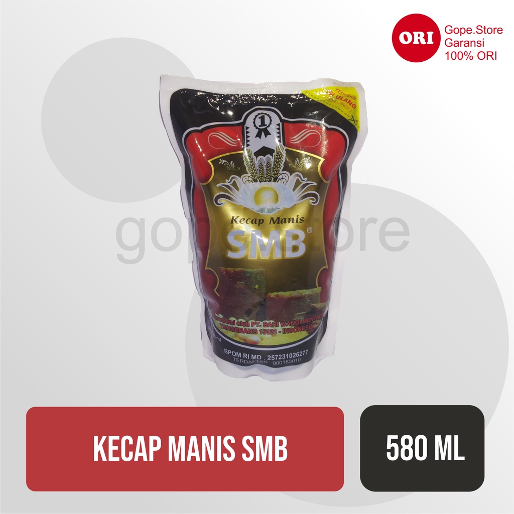 

Kecap Manis SMB 580ml Original Refill Pack