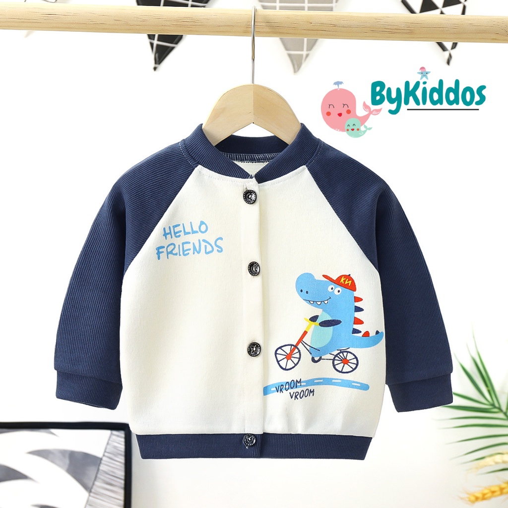 ByKiddos - Jaket Sweater Rajut Anak Import / Cardigan Rajut / Jaket Cardigan Rajut Anak Impor Premium