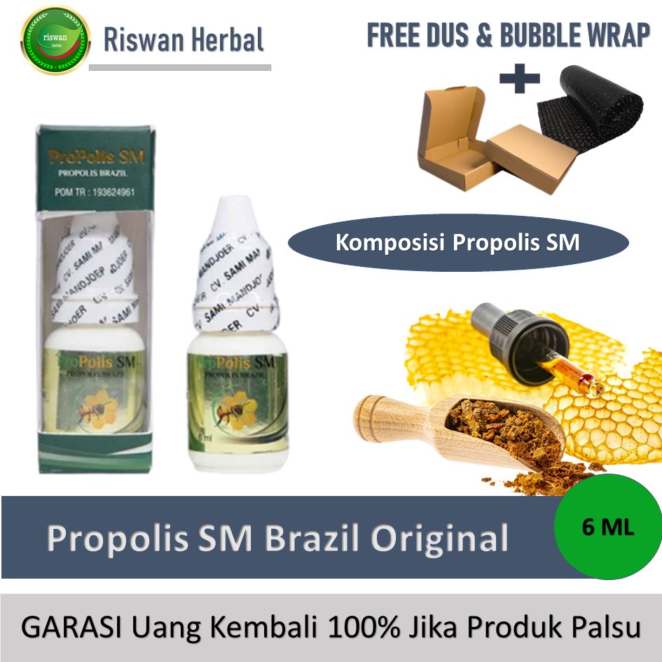 Obat Gatal Gatel Selangkangan Eksim Dan Jamur Herbal Propolis SM Bpom Aman Untuk Anak Dan Dewasa Original