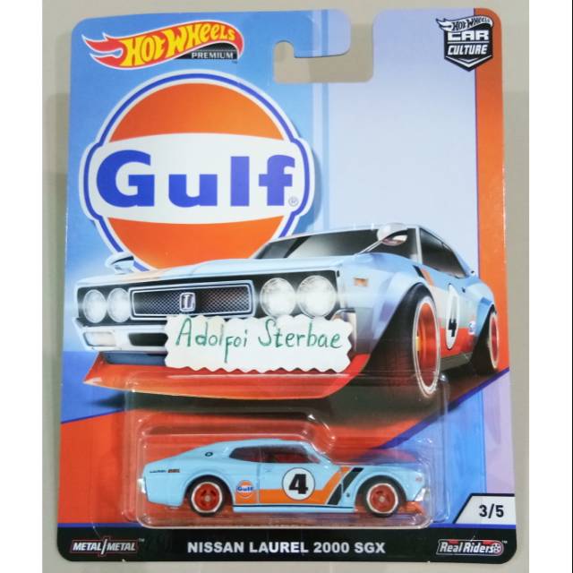 hot wheels gulf nissan laurel