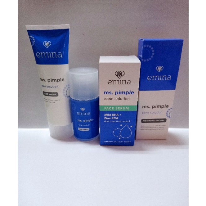 emina ms pimple paket serum