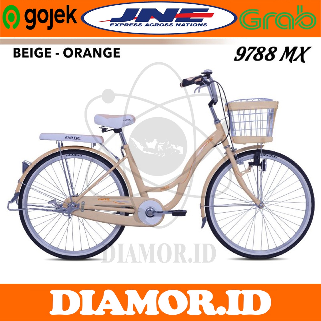 EXOTIC ET 9788 MX Sepeda Keranjang 20 24 26 inch Citybike