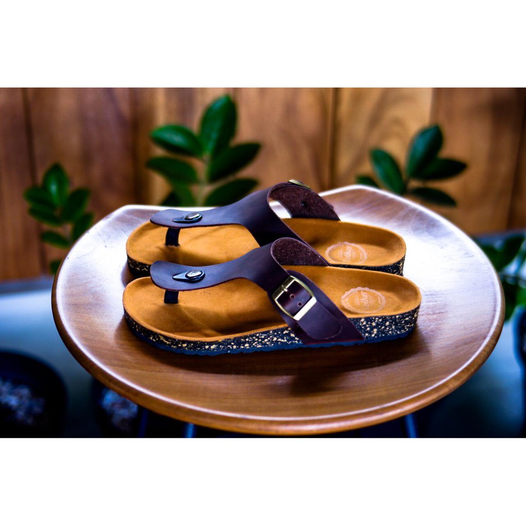 SANDAL KASUAL PRIA/WANITA VOLKERFOOTWEAR ART ROBBIN BROWN