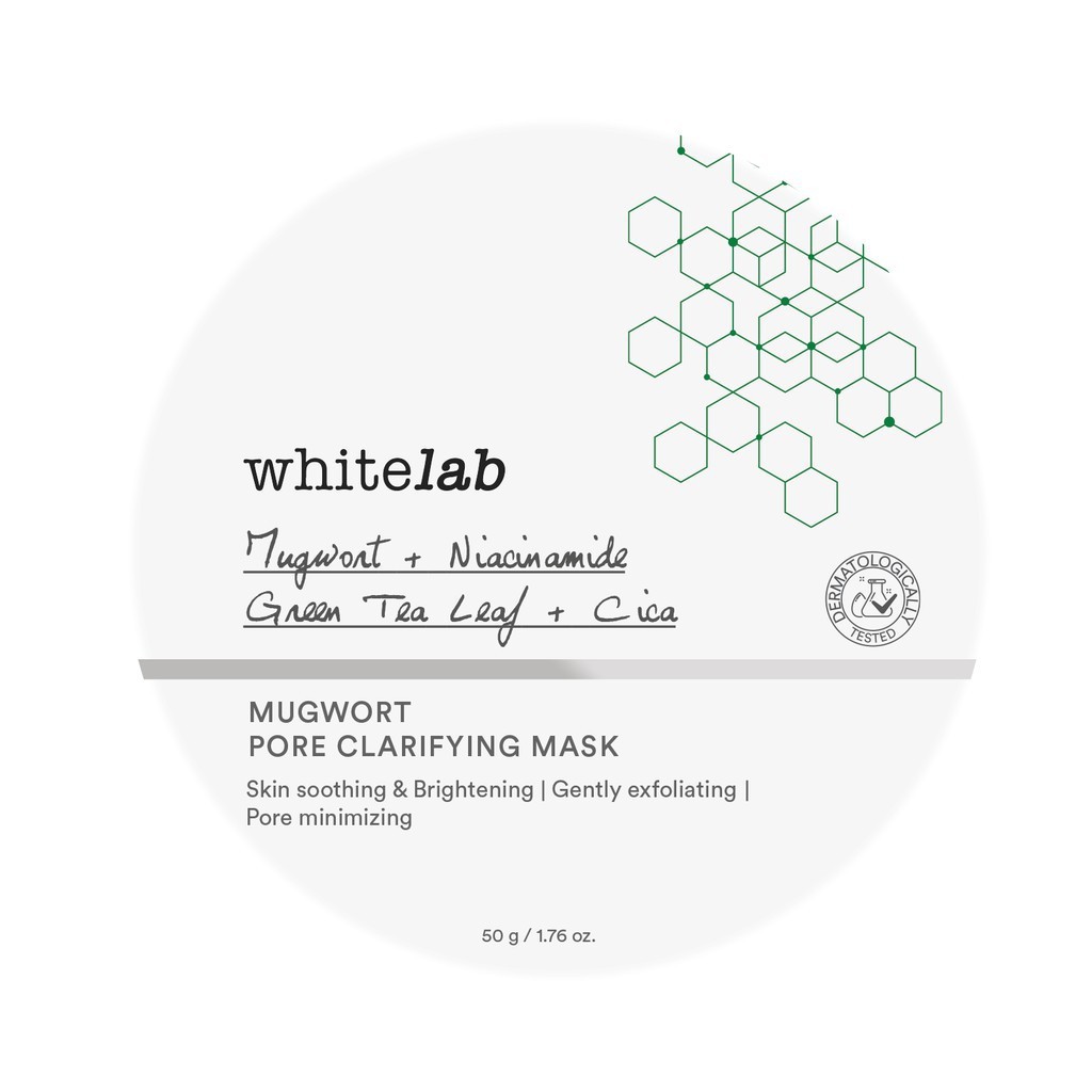 WHITELAB MUGWORT PORE CLARIFYING MASK [TERMURAH] MUGWORT WHITELAB