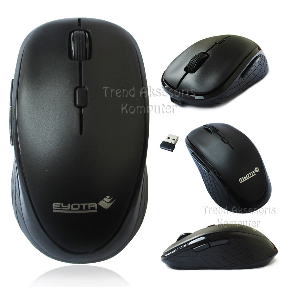 Trend-Eyota Mouse Wireless Rechargeable Hitam