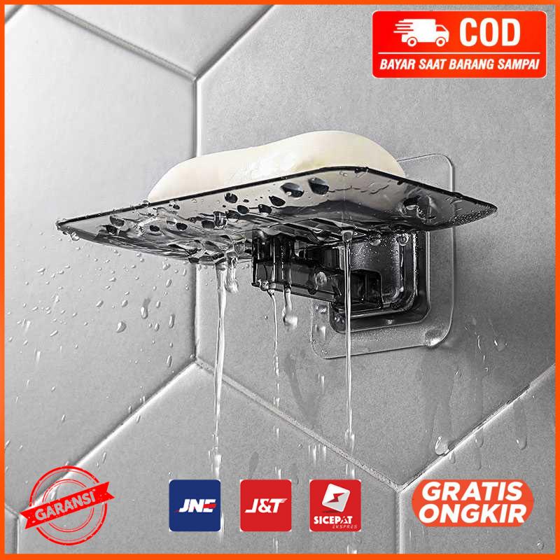 Rak Tempat Sabun Kamar Mandi Serbaguna Soap Drain Holder Q-J742