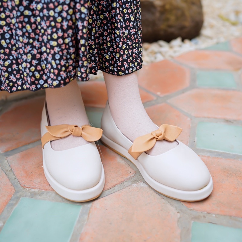 ROENIA FLATFORM - Sepatu wanita/ Wedges