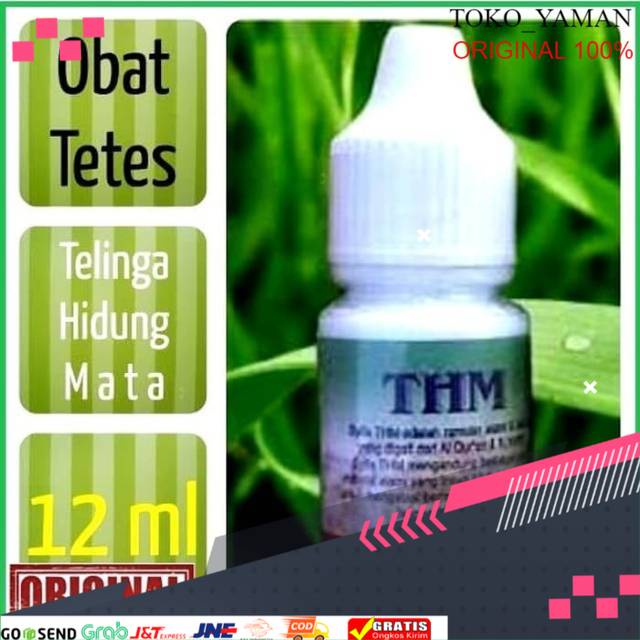 Obat tetes mata hidung telinga THM asli naturaid