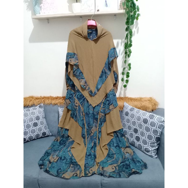 Gamis Syari original brand alfayet