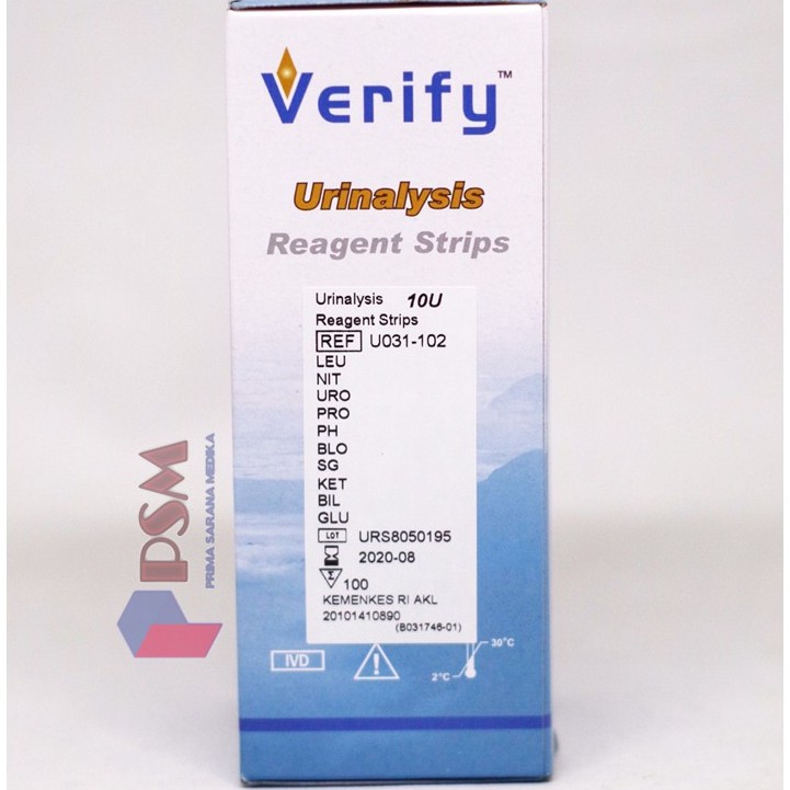 Strip Tes Urine 10 Parameter Verify / Test Urine