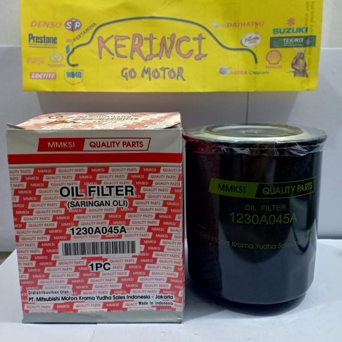 FILTER OLI MITSUBISHI ORI 1230A045A PAJERO SPORT - OIL FILTER ORI