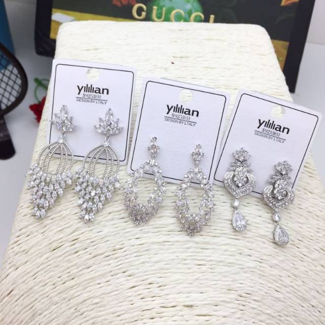 Anting silver (premium) anti karat 4053