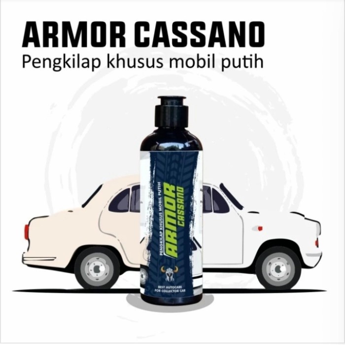 Moormiles Pengkilap dan Pembersih Mobil Putih Armor Cassano