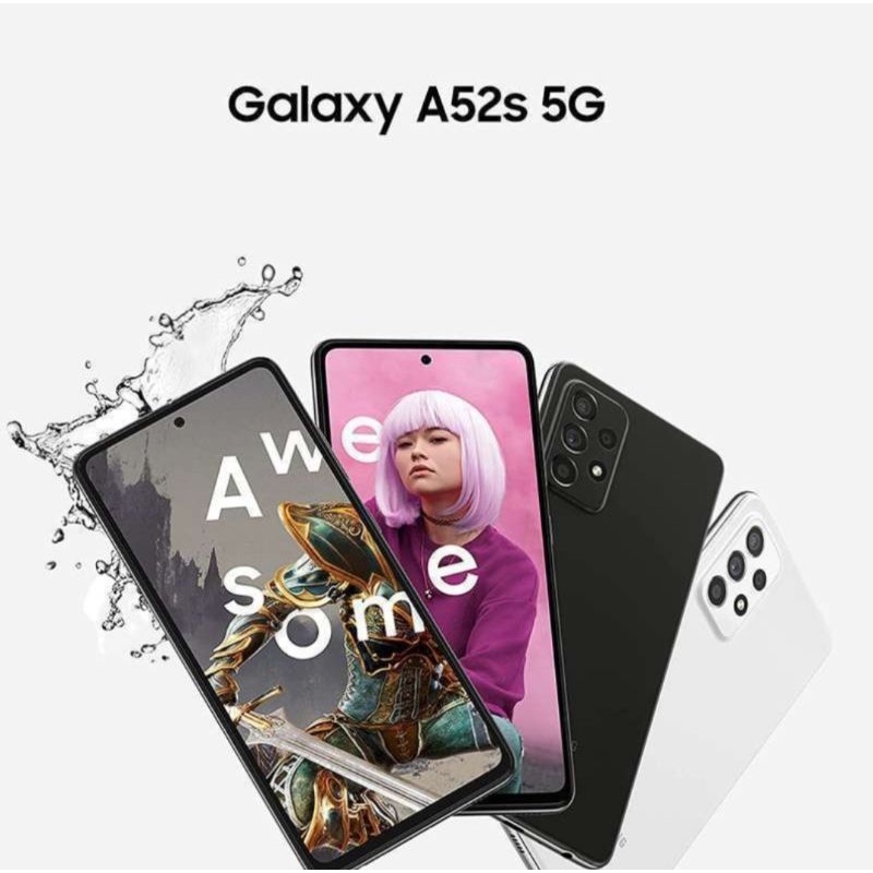 Samsung galaxy A52s 5G 8GB 256 GB GARANSI RESMI SEIN 1 TAHUN NEW BNIB