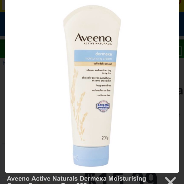 Aveeno cream