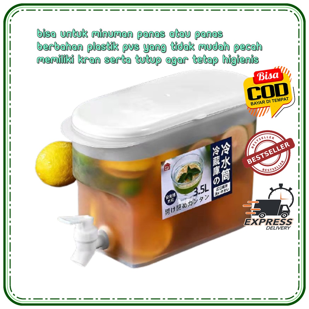 DISPENSER AIR MINUM DINGIN JUS JUICE KULKAS WATER TANK / DISPENSER AIR KULKAS TEMPAT MINUM DI KULKAS