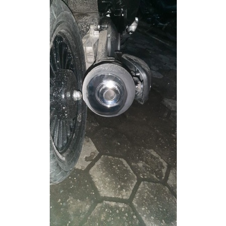monel ujung knalpot mio gear