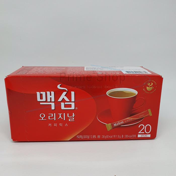 

PROMO KOREAN MAXIM ORIGINAL COFFEE MIX INSTANT KOPI KOREA KECIL KEKINIAN