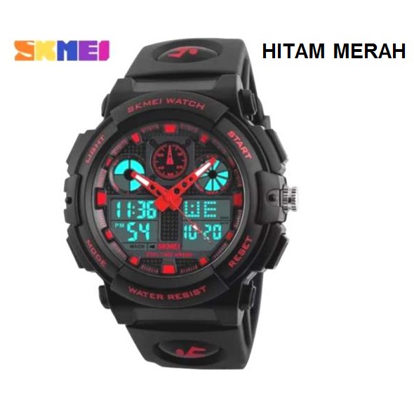 Jam Tangan Pria SKMEI 1270 Digital Analog SPORTY